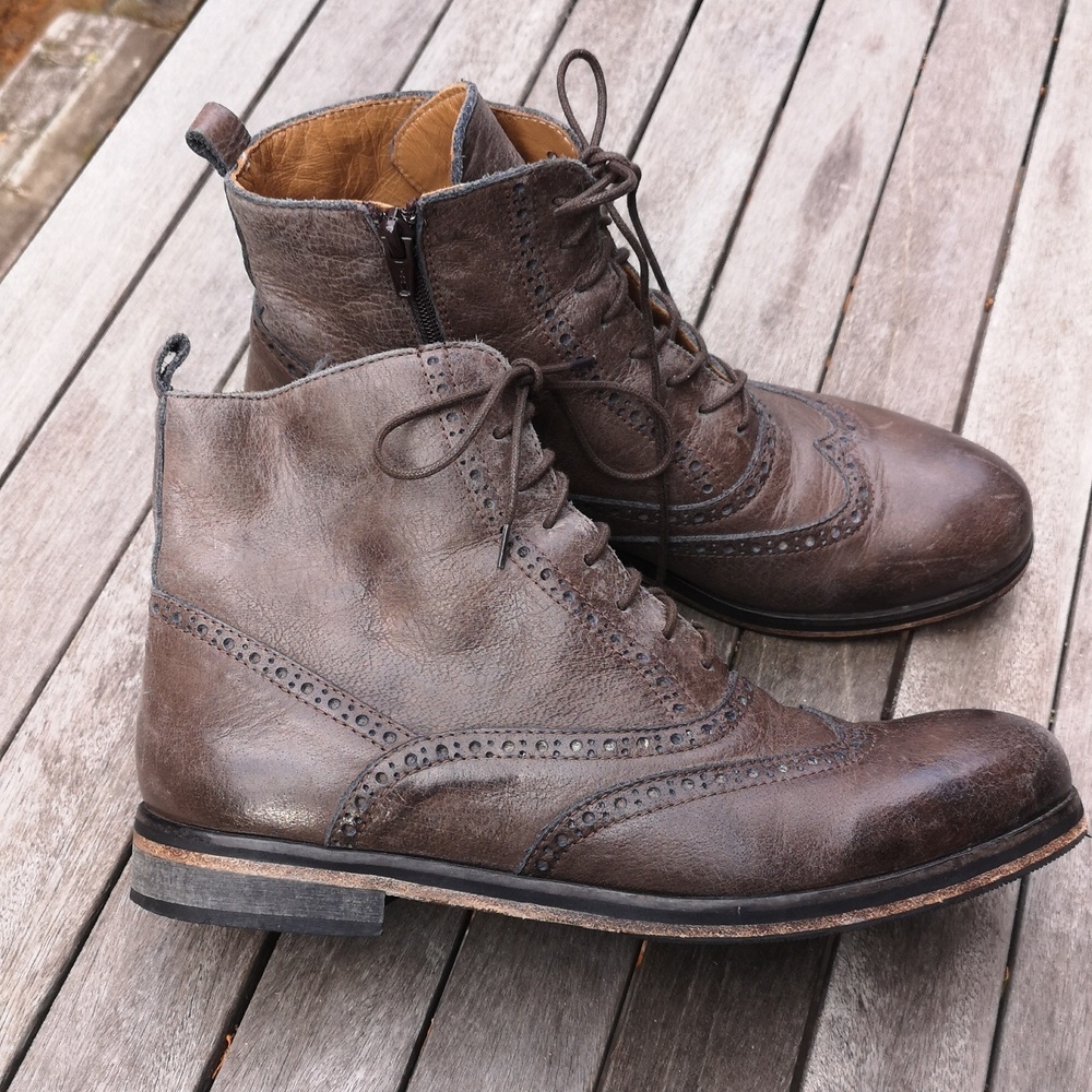 Gidigio leather ankle boots